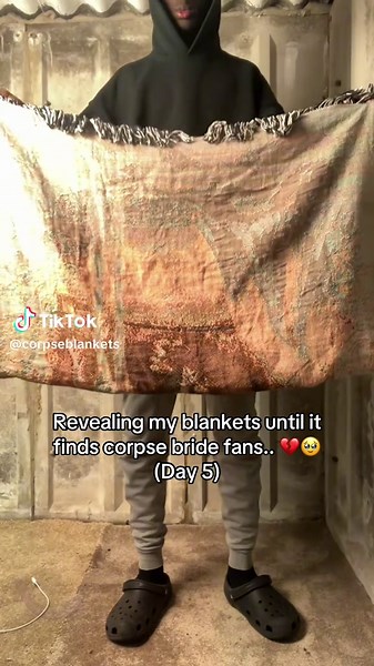 Corpse Bride Fans Unite: A Cozy Blanket Reveal