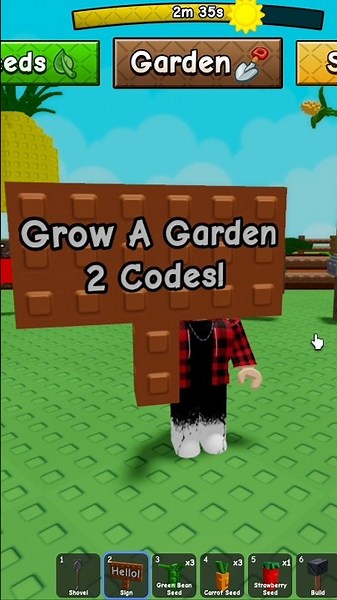 All Working Grow A Garden 2 Codes! #gag2 #growagarden2 #codes #roblox ￼