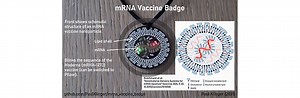 mRNA vaccine badge