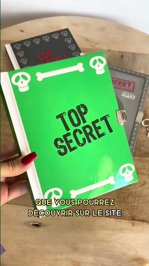 Journal intime garçon top secret - Un Cadeau Surprise