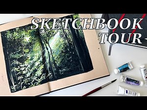 the BEST sketchbooks for gouache 📓 + sketchbook tour(s)