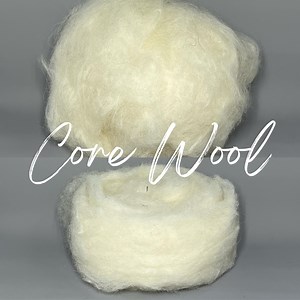 Bulky Core Wool, Carded Wool Roving for Needle Felting, Core Wool Slivers or Bulk Wool Stuffing - Etsy