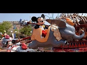 Disneyland, Dumbo's Flying Elephants Full HD Experience POV