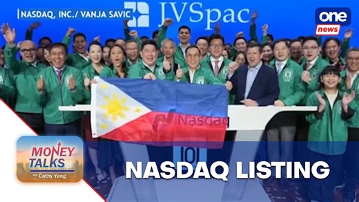 #MoneyTalks | Hannah Yulo-Luccini, CEO of Hotel101 Global, led the company as it made history by becoming the first Filipino-owned company to trade on the Nasdaq. Luccini described the milestone as an "emotional and incredibly happy moment.” | ONE News