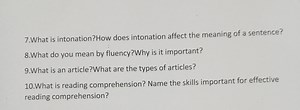 What is intonation? How does intonation affect the meaning of a... | Filo