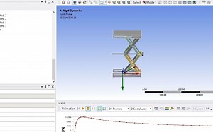 【ANSYS-Rigid Dynamics】升降装置刚体动力学仿真