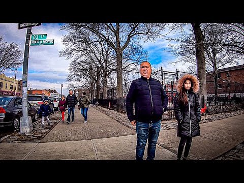 Walking in Brooklyn NYC - 18th Avenue - Bensonhurst Brooklyn - Benson Ave to 63rd Street