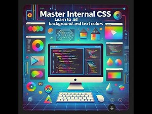 internal CSS:How to Add Background Color &Text Color using Internal CSS | Easy Tutorial for Beginner