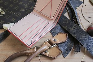 DIY Designer Wallet From Designer Bag