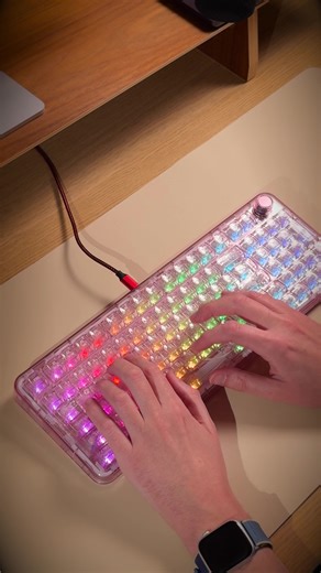 YUNZII X98: Transparent 98-Key Mechanical Keyboard Review
