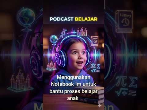 Notebook lm untuk bantu proses belajar anak