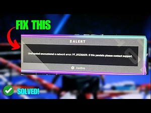 Undisputed encountered a network Error PF_89236609 (Quick fix)