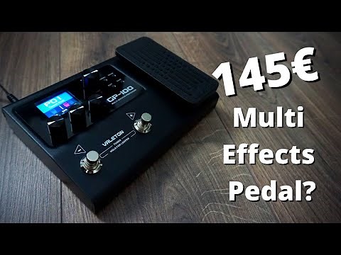 Valeton GP-100 - Multi Effects Guitar Pedal - Demo