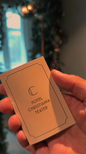 6.6K views · 85 reactions | Reklame @hotelchristianiateater : Julestemning og perfekt oppladning til juleturné på Hotel Christiania Teater! | Atle Pettersen | Facebook