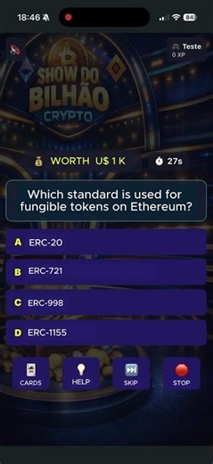 ERC-20 vs ERC-721 — Do You Know the Difference? 😏 #Shorts