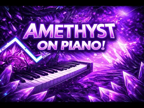 AMETHYST on Piano 🎹💜 | Geometry Dash Top 3 Extreme Demon