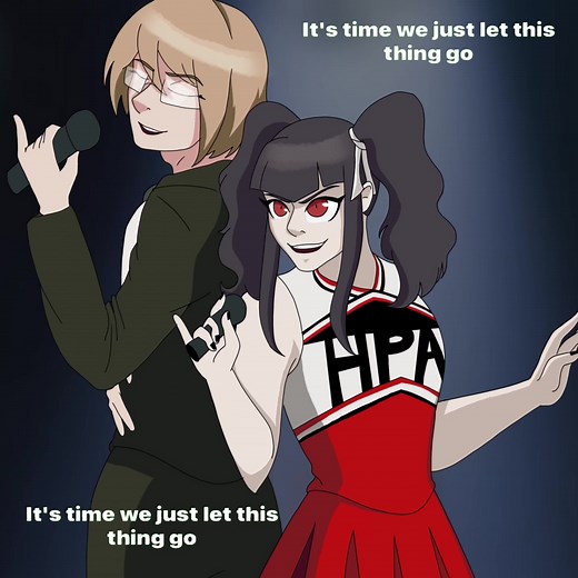 TRIGGER HAPPY GLEE: EPISODE 1.0! #danganronpathh #glee #byakuyatogami #celestialudenberg