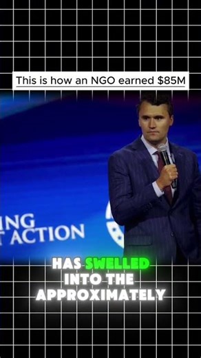 How did TPUSA earned $85M #tpusa #wealthdecoded #money #news #charliekirk