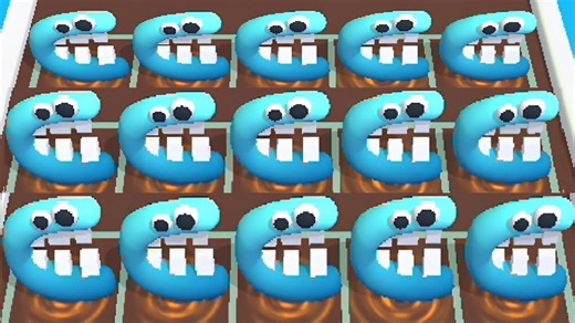 [休闲小游戏](第1/11部分)字母ABC合并奔跑战斗 ⭐⭐⭐⭐⭐ 新版更新第1,2,3,4,5,6,7,8,9关