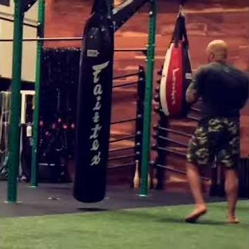 Joe Rogan Bag Kicks