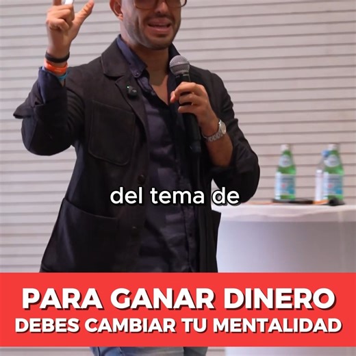 Tito Gálvez on Instagram: "Debes cambiar tu MENTALIDAD para ganar dinero"