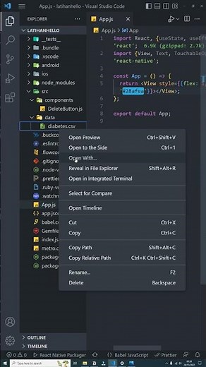 cara buka file CSV di vscode #visualstudiocode #pemrograman #code #programming