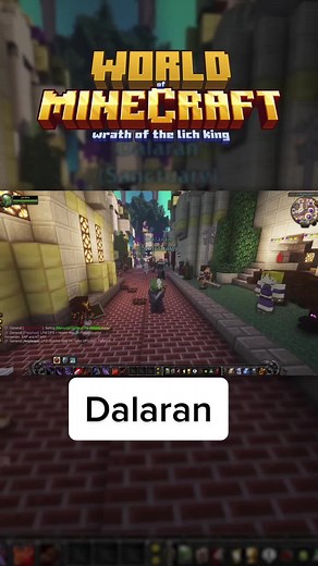 Dalaran in Minecraft, full vid in bio #worldofwarcraft #wowclassic ##minecraft #mc #wow #wrathofthelichking #minecraftmeme #worldofminecraft #fyp #wotlk #gamingmemes #gaming