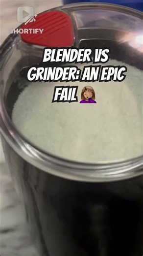 Blender vs Grinder… Epic Kitchen Fail! 😂🔪