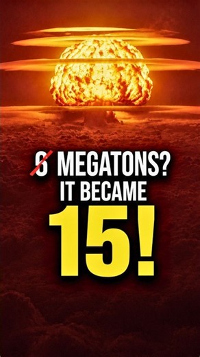 The Nuclear Test That Got Out of Hand #NuclearExplosion #scienceshorts #militarytechnology