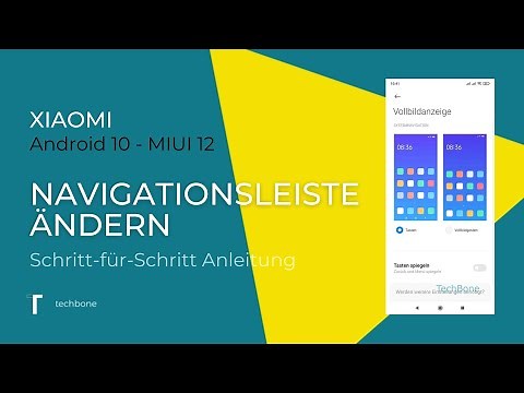 Navigationsleiste ändern - Xiaomi [Android 10 - MIUI 12]