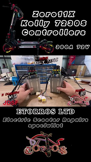 1.9K views · 22 reactions | Kelly 7230S Controller Kit For Zero11X #zero11X #zero11xsupra #kellycontrols #etorrosltd #custombuild #power #fypシ #foryou #custommade | EtorroS - E-Scooter Repair Specialist | Facebook