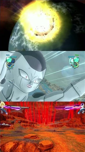 Evolution Of Planetary Explosion in Dragon Ball Games