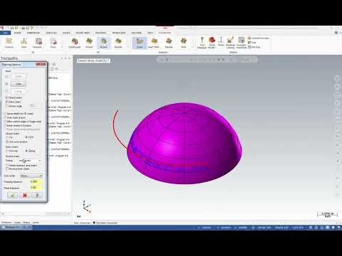 5 Curve with Tool Axis Control Towards a Chain