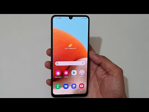 How to Take Screenshot in Samsung Galaxy A32