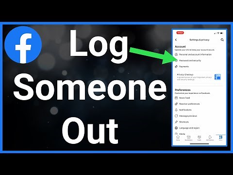 How To Log Someone Out Of Your Facebook Account