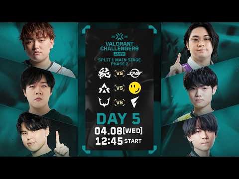 VALORANT Challengers Japan 2026 Split 1 Main Stage Phase 2 Day 5