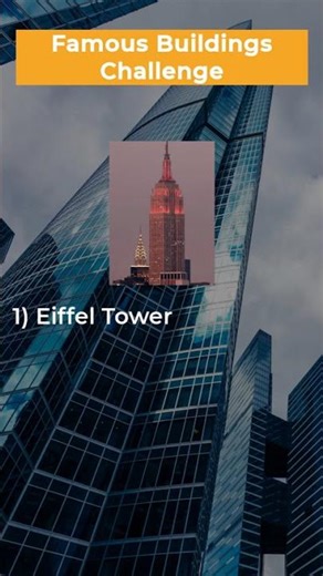 🏛️ Can You Name These Famous Buildings? 🏰 Visual Quiz Challenge!