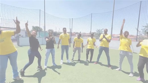 SKILLZ Coaches in Alexandra, South Africa give our new look a FANTASTIC KILOOO! 👏💚🕺 #PlayingforLife | Grassroot Soccer