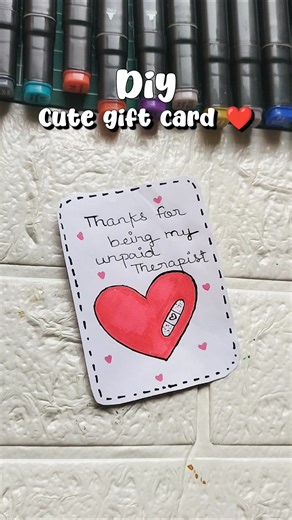 Diy Cute Gift Idea ❤️#diy #comedy #gift #easy