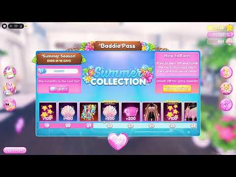 🚀 Unlock ALL Baddie Pass Rewards FAST! Dress to Impress Level-Up Tutorial 💄🔥