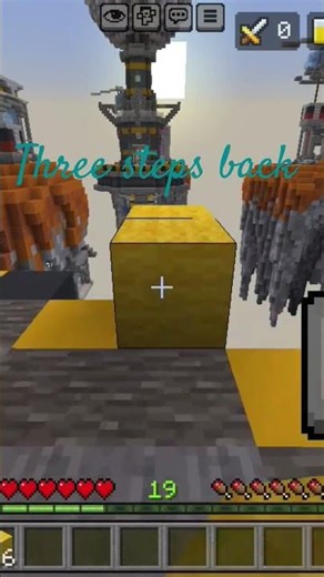 minecraft tutorial of bridging Is here !! #minecraft #bride # #gaming