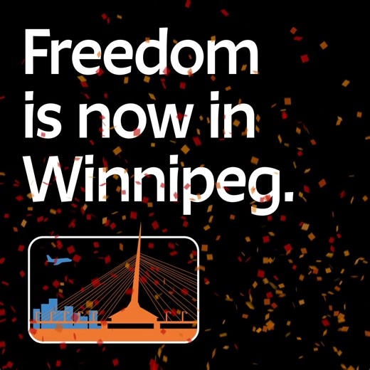 10K views · 37 reactions | Here we grow again. A new choice in affordable wireless has arrived in Winnipeg. Learn more: https://frdm.mobi/44VUyV9 | Freedom Mobile | Facebook