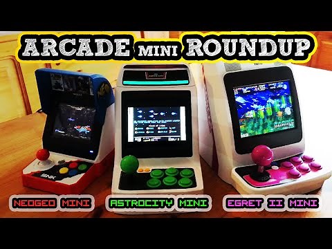 The BEST Mini Arcade Cabinet - Taito Egret II Mini, Sega Astro City Mini or NeoGeo Mini [Roundup]