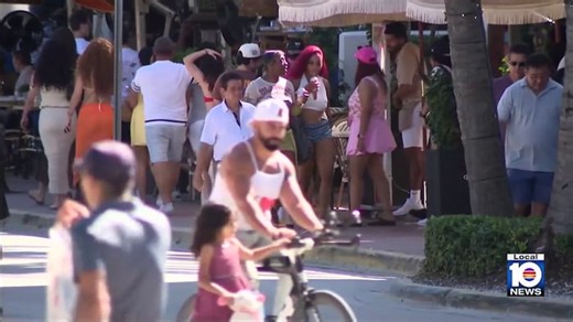 Spring break crowds pack Miami Beach as parties continue under tighter oversight