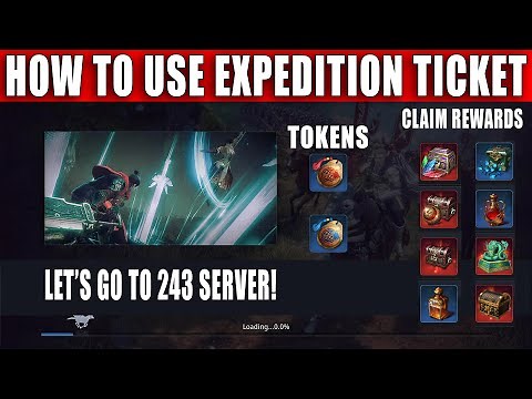 Mir4 - How to use "Expedition Participation Ticket" | LET'S GO TO 243 SERVER |