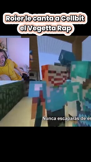 Roier le canta a Cellbit el Vegetta Rap #clipstwitch #qsmp #roier #jaidenanimations #shorts #youtubeshorts #quackity #minecraft #vegetta777 #cellbit #reels #reelsviral #reelsfb | Clips para todos