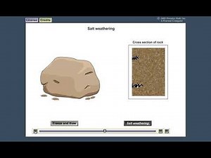 Physical Weathering - Salt Weathering