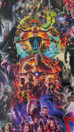 3000 Piece Puzzle ✅ #avengers #puzzle #fyp #marvel #trending #viral