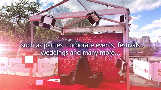 Glam up your event with Showbolt, the ultimate alternative to a photo booth. Ideal for corporate events, private parties or brand activation. | Mark Roberts Motion Control