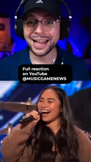 242K views · 9K reactions | Jessica Sanchez Receives A GOLDEN BUZZER on AGT 2025 | REACTION Full reaction available on Facebook or YouTube Music Game News - MGN #agt #agt2025 #americasgottalent #jessicasanchez #goldenbuzzer | Ovela | Facebook
